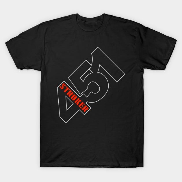 451 Stencil T-Shirt by BoogieDownProductions